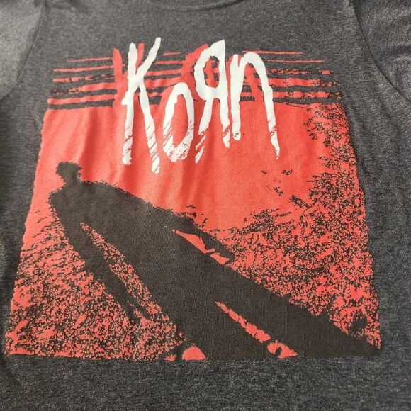 Korn Shadow Man Gray Tshirt With Graphics Size Small New - Picture 2 of 5
